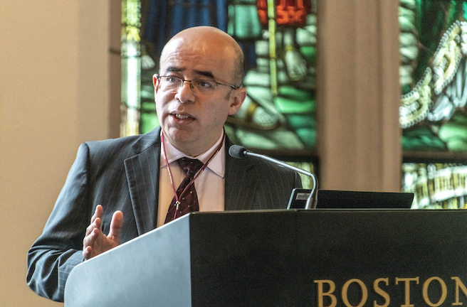 Boisi conference keynote address delivered by Hosffman Ospino, Assoc. Prof. and Chair Religious Education and Pastoral Ministry (STM) 