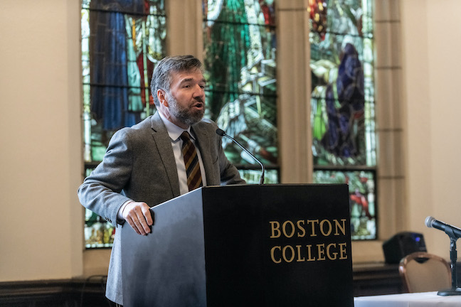 Boisi conference keynote address delivered by Hosffman Ospino, Assoc. Prof. and Chair Religious Education and Pastoral Ministry (STM) 